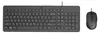 HP 150 - Tastatur-und-Maus-Set - USB - GB - Schwarz Produktbild-Vorschau 6