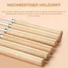 Grillspieße Edelstahl 304 mit Holzgriff - 35 cm BBQ Produktbild-Vorschau 2