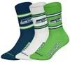 NFL Seattle Seahawks 3er-Pack weiche Baumwoll-Socken | Produktbild-Vorschau 5