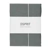 A folded grey fabric product with a white band containing text and a logo. Produktbild-Vorschau