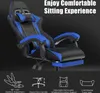 Bigzzia Gaming Stuhl mit Fußstütze - Gamer Stühle Produktbild-Vorschau 11