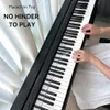 INF Zdejmowane etykiety na pianino i klawiaturę 88 klawiszy Podgląd zdjęcia produktu 4