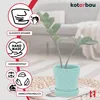 KOTARBAU® Pflanzentopf mit Untersetzer Turkisfarbe ⌀ 13 cm Produktbild-Vorschau 5