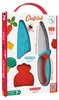 CHEFCLUB Messer für Kinder (Blau&Rot) 111104 3760312840318 Voir les images du produit 3