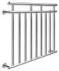 MONZANA® Balcone Francese in Acciaio Inox 90x100cm 9 Barre Anteprima dell’immagine prodotto 1