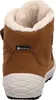 The back view of a brown winter boot with a white sole and a GORE-TEX logo. Podgląd zdjęcia produktu