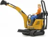 Bruder JCB Mikrobagger 8010 CTS und Bauarbeiter Produktbild-Vorschau 14