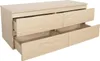 SORRENTO Doppelwaschtisch 120cm hängend - Holzoptik Produktbild-Vorschau 6