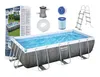Piscina con struttura rettangolare rattan 4.04m x 2.01m x Anteprima dell’immagine prodotto 12