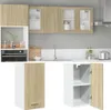 vidaXL Nástěnná skříň Lyon Sonoma dub 29,5x31x60 cm Náhled obrázku produktu 2