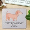 Mr. & Mrs. Panda Mousepad Kurzhaardackel Herz - Grau Produktbild-Vorschau 2