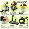 MONZANA® Nass Trockensauger 30L 2200W + Steckdose Produktbild-Vorschau 2