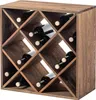 Portabottiglie in legno KADAX, 52 x 25,5 x 52 cm, marrone, Anteprima dell’immagine prodotto 8