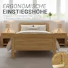 Homestyle4u Seniorská postel 120 x 200 cm Komfortní postel Náhled obrázku produktu 27