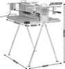 BBQ-Toro roestvrijstalen dubbele spiesgrill met motor, Productafbeelding-voorbeeld 3