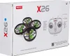 Syma X26 Vyhýbání se překážkám RC dron 2,4Ghz bez hlavy Náhled obrázku produktu 27
