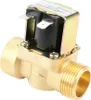 Mosazný elektromagnetický ventil přívodu vody DN20 G3/4 s Náhled obrázku produktu 2