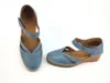 Manitu Damen Sandalen Leder Sandaletten Keilabsatz 910005, Produktbild-Vorschau 8