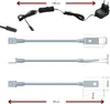 kalb | Diora Lampe de lit double Lampe de lecture flexible Voir les images du produit 9