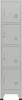 A tall, four-door metal locker unit. Anteprima dell’immagine prodotto