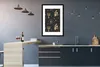 MuchoWow® Gerahmtes Poster Muster - Spirituell - Gold 60x90 Produktbild-Vorschau 5