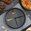 2 teglie antiaderenti per pizza, Acciaio al carbonio spesso Anteprima dell’immagine prodotto 5
