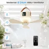 Kempingový ventilátor s priemerom 24 cm a osvetlením, Náhľad obrázku produktu 2