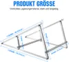 2er Set PV Halterung 118cm Verstärkter Solarmodul Produktbild-Vorschau 5