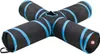 vidaXL Katzentunnel 4-Wege Schwarz und Blau 132 cm Produktbild-Vorschau 6