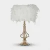 Mauro Ferretti Tischleuchte Tarty Weiß Gold 25x54 cm Produktbild-Vorschau 8