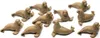 10x Walross Baby Aufstellfigur Miniblings Gummitier Tier Produktbild-Vorschau 1