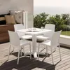 Grand Soleil Zavor carré table polypropylène extérieur bar Voir les images du produit 2