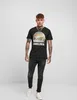 Merchcode T-Shirt Baby Yoda Mandalorian Logo Tee Black-M Produktbild-Vorschau 7