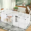 XINZI Cage pour petits animaux Enclos avec portes , parc Voir les images du produit 7