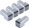 Dalsys 5x Endstück für Fliesenschiene 8mm Quadratprofil Produktbild-Vorschau 1