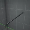 A shower enclosure support bar against a tiled wall. Produktbild-Vorschau