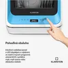 Klarstein Amazonia mini myčka nádobí - kompaktní stolní Náhled obrázku produktu 4