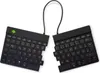 A split ergonomic keyboard on a white background. Produktbild-Vorschau