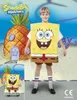 A child wearing a SpongeBob SquarePants costume, with a pineapple house and SpongeBob illustration in the background. Produktbild-Vorschau