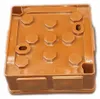 Scatola da incasso marrone senza terminale 86x86x40 IP55 Anteprima dell’immagine prodotto 4