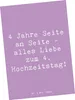 Mr. & Mrs. Panda Postkarte Spruch 4. Hochzeitstag Produktbild-Vorschau 1