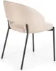 Halmar Essensstuhl K373 - beige / schwarz Produktbild-Vorschau 3