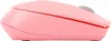 Side view of a pink wireless computer mouse. Náhľad obrázku produktu