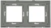 Rahmen PC 2 Module Modern Weiß für Modern Schalter Produktbild-Vorschau 4