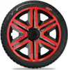 NRM | Radkappen Radzierblenden Action Rot / Schwarz 15" Produktbild-Vorschau 3