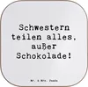 Mr. & Mrs. Panda PErsonalisierte Bierdeckel Schwestern Produktbild-Vorschau 1