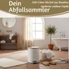 LS-LebenStil Kosmetikeimer Papierkorb 3 Liter Weiß Produktbild-Vorschau 3