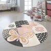 Tappeto per bambini Camera dei bambini colorato rosa Anteprima dell’immagine prodotto 1