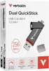 Verbatim Dual QuickStick Clé USB 256 Go USB Type-A / USB Voir les images du produit 5