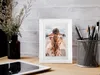 MG Design rám na obrazy 13 x 18 cm - farba biela, z dreva, Náhľad obrázku produktu 3
